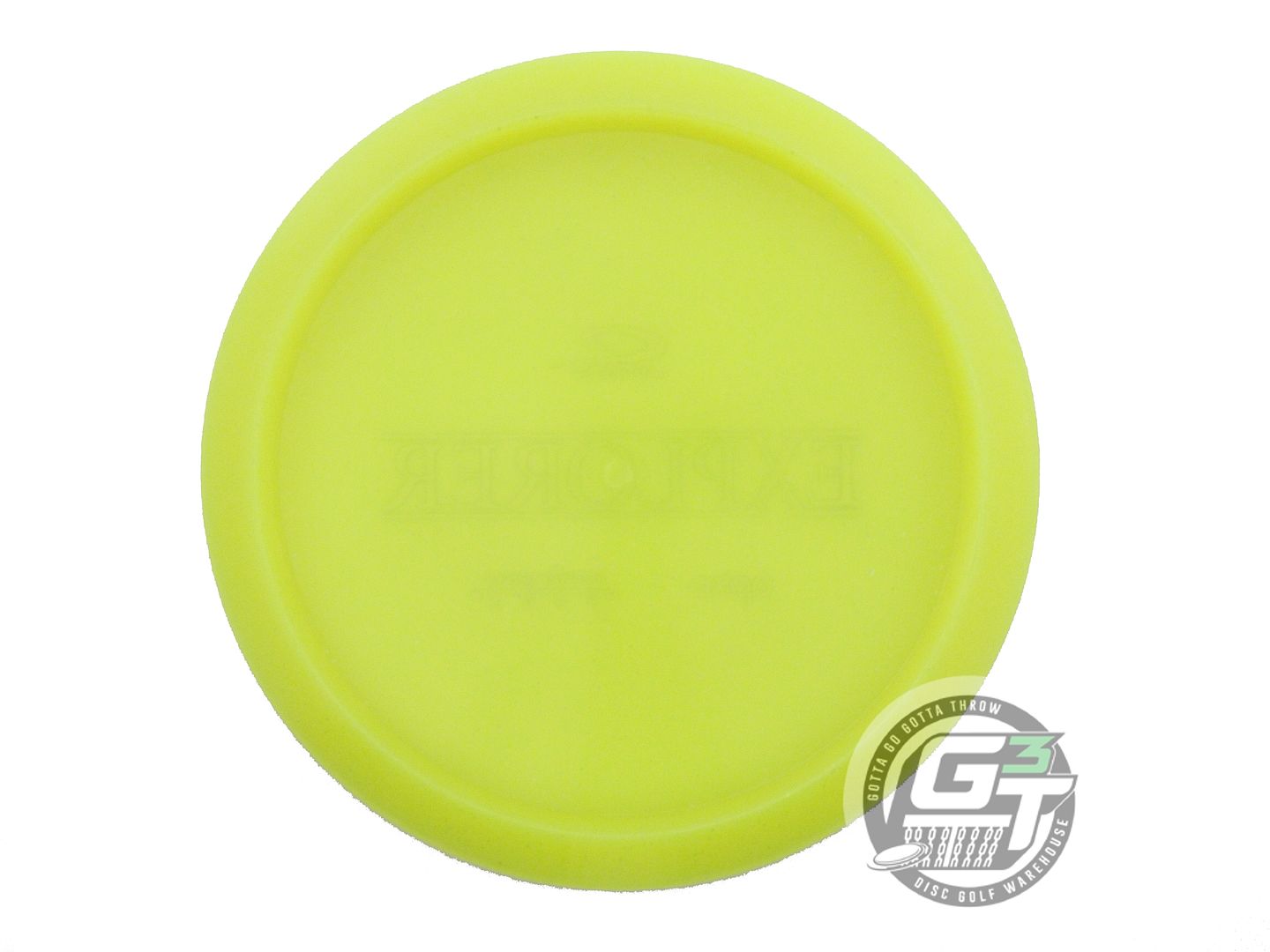 NOS Latitude 64 Opto Explorer 172g Yellow Black Stamp Distance Driver Golf Disc