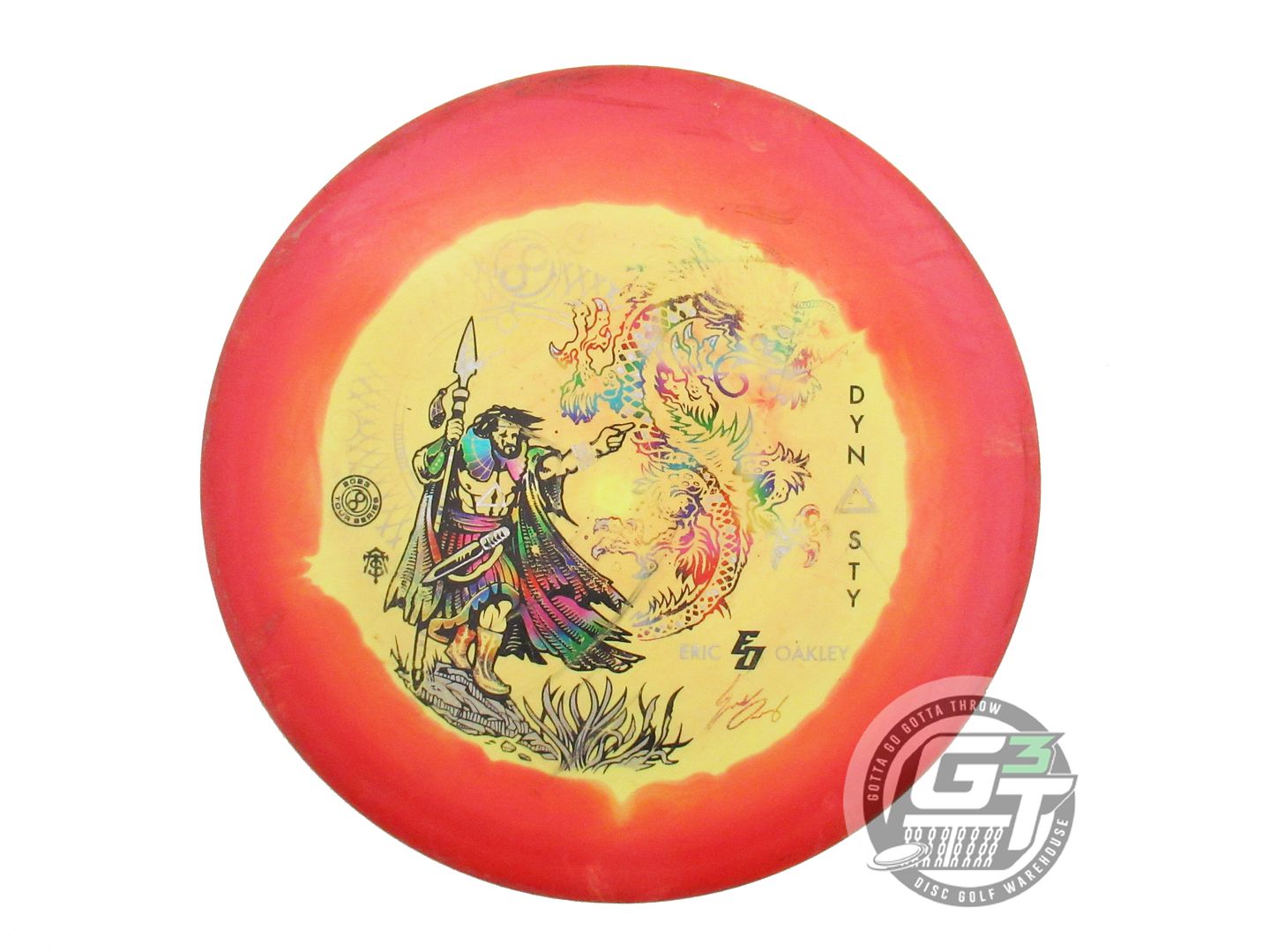 USED Infinite [OAKLEY] Halo S-Blend Dynasty 164g Red-Yellow Fairway Driver Disc