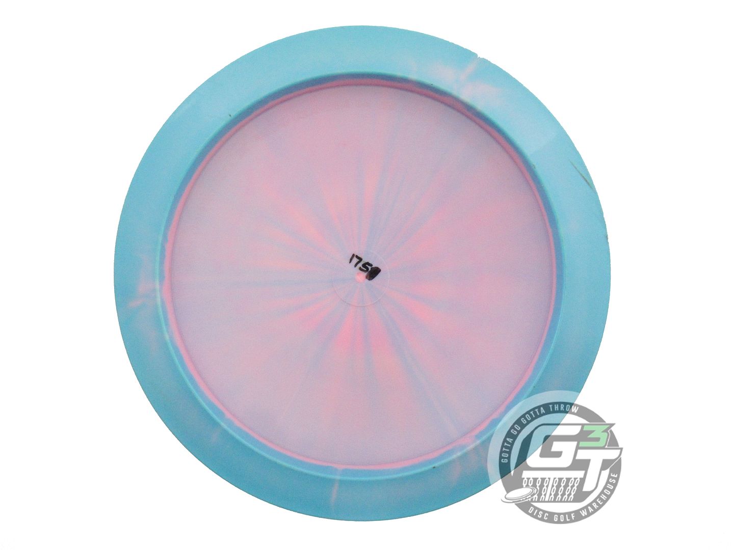 USED Infinite X-OUT Halo S-Blend Czar 175g Teal-Pink Distance Driver Golf Disc