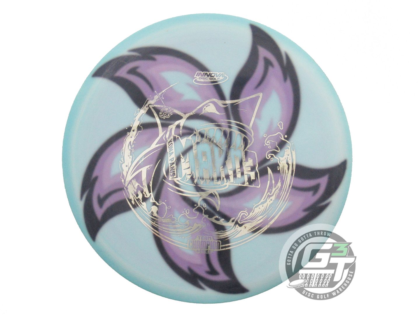 USED Innova [PANIS] Star Mako3 180g Teal HOME DYED Midrange Golf Disc