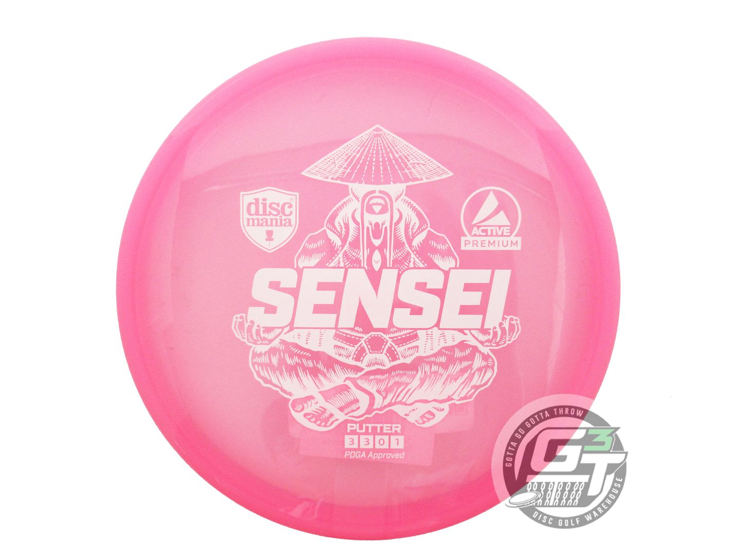 Discmania Active Premium Sensei Putter Golf Disc (Individually Listed)
