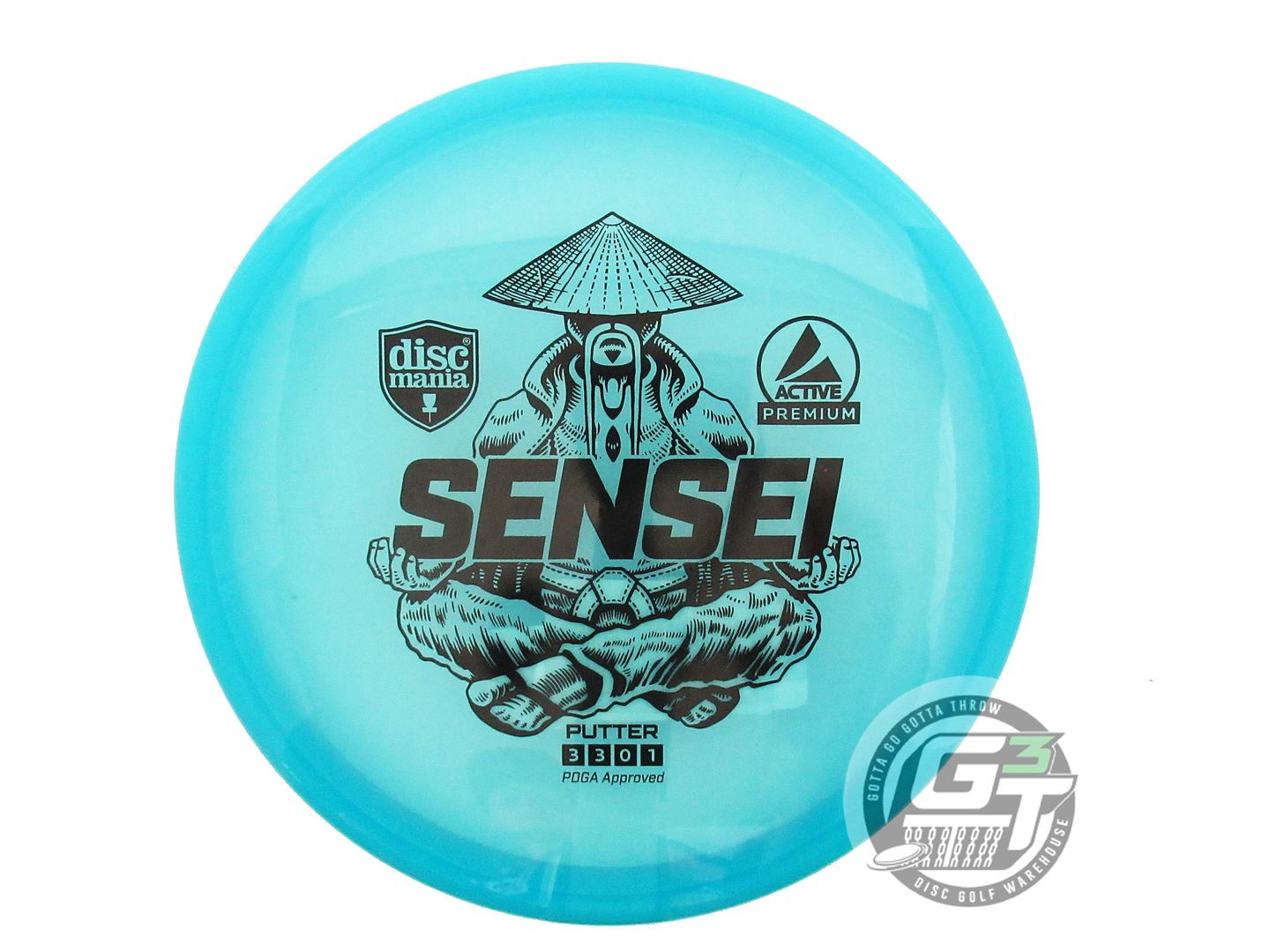 Discmania Active Premium Sensei Putter Golf Disc (Individually Listed)