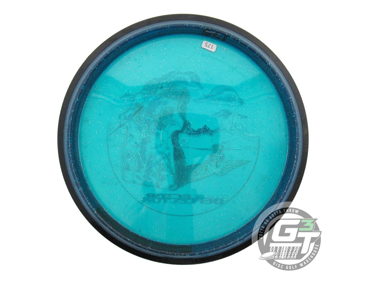 USED MVP Disc Sports SKULBOY Proton Deflector 175g Blue Midrange Golf Disc