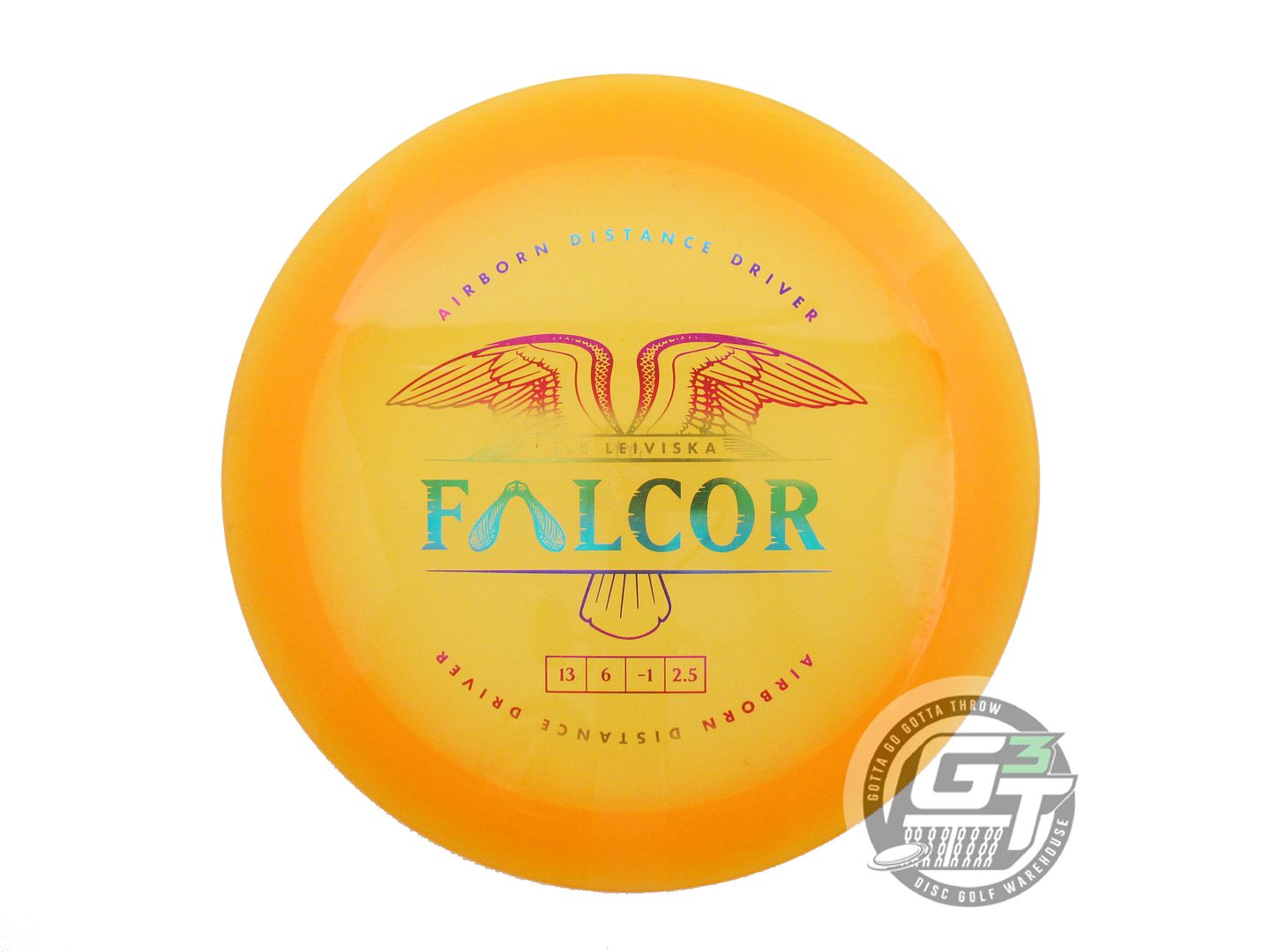 USED Prodigy Discs [LEIVISKA] 400 Falcor 174g Marigold A Distance Driver Disc