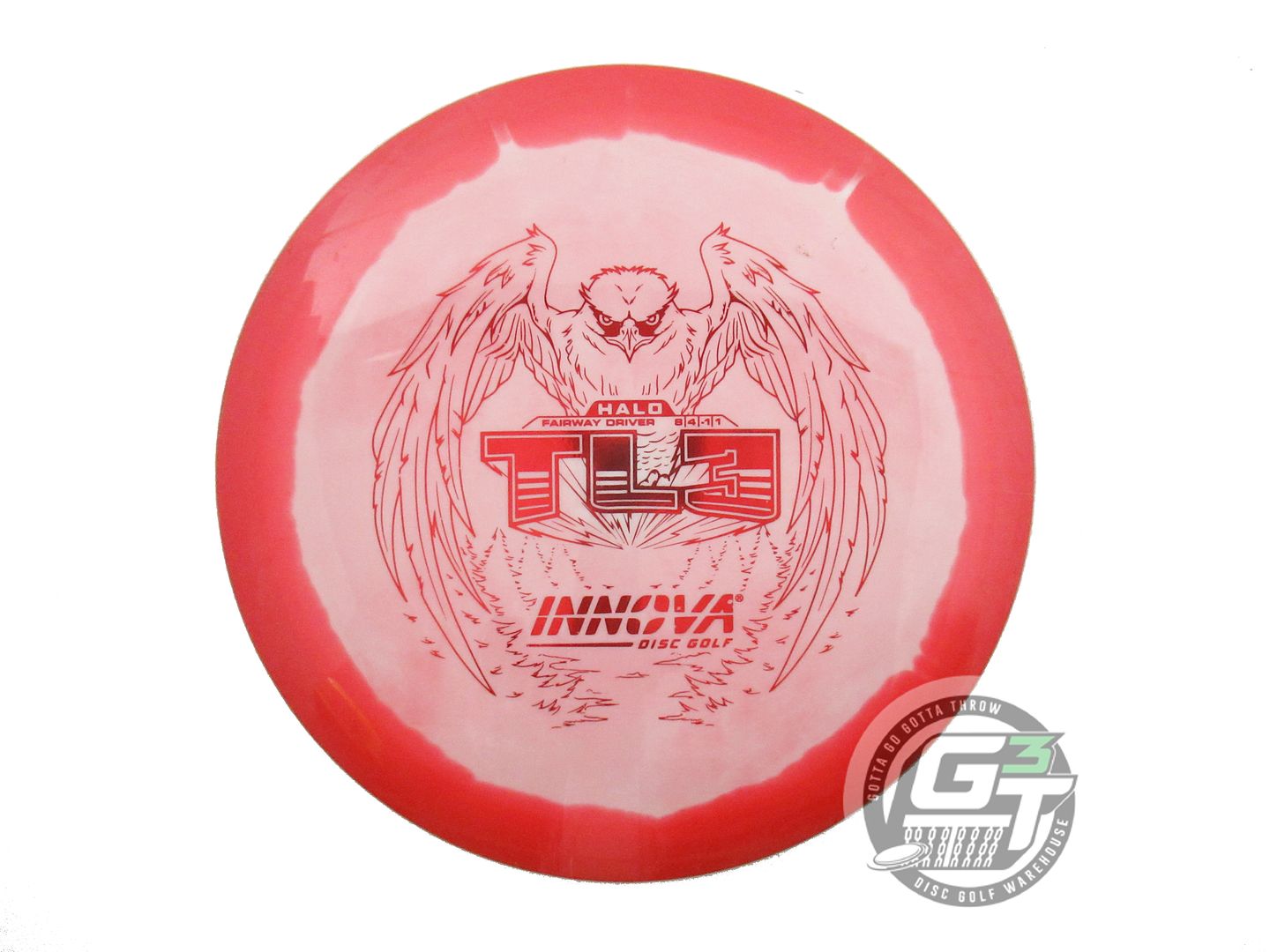 USED Innova Halo Star TL3 174g Red-White Fairway Driver Golf Disc