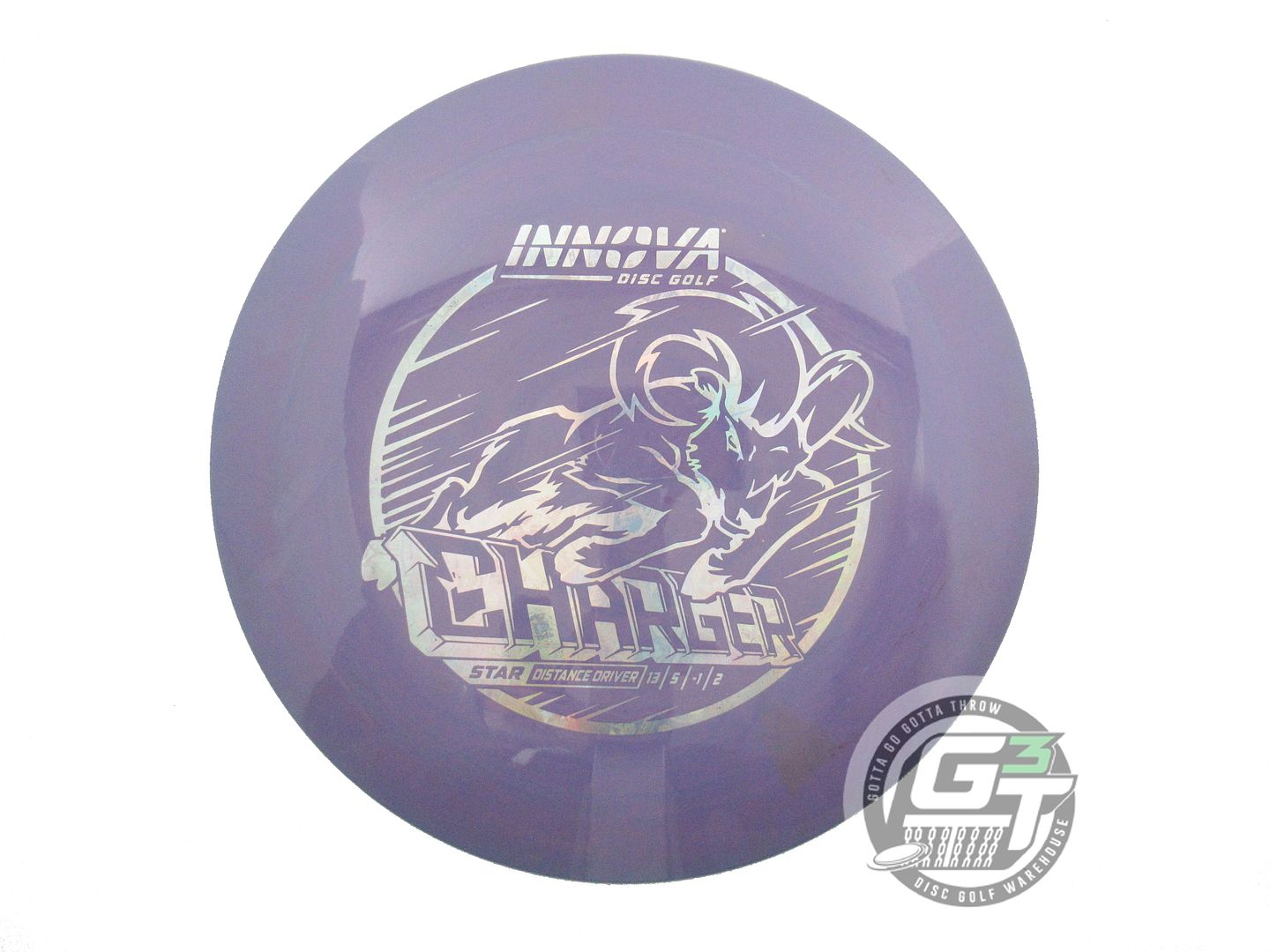 USED Innova Star Charger 171g Purple Money Foil Distance Driver Golf Disc