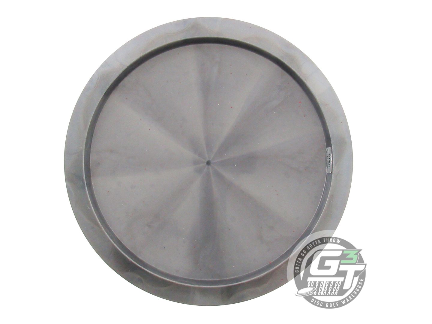 USED DGA [BELL] Swirly ProLine Pipeline 173g Gray Black Stamp Driver Golf Disc