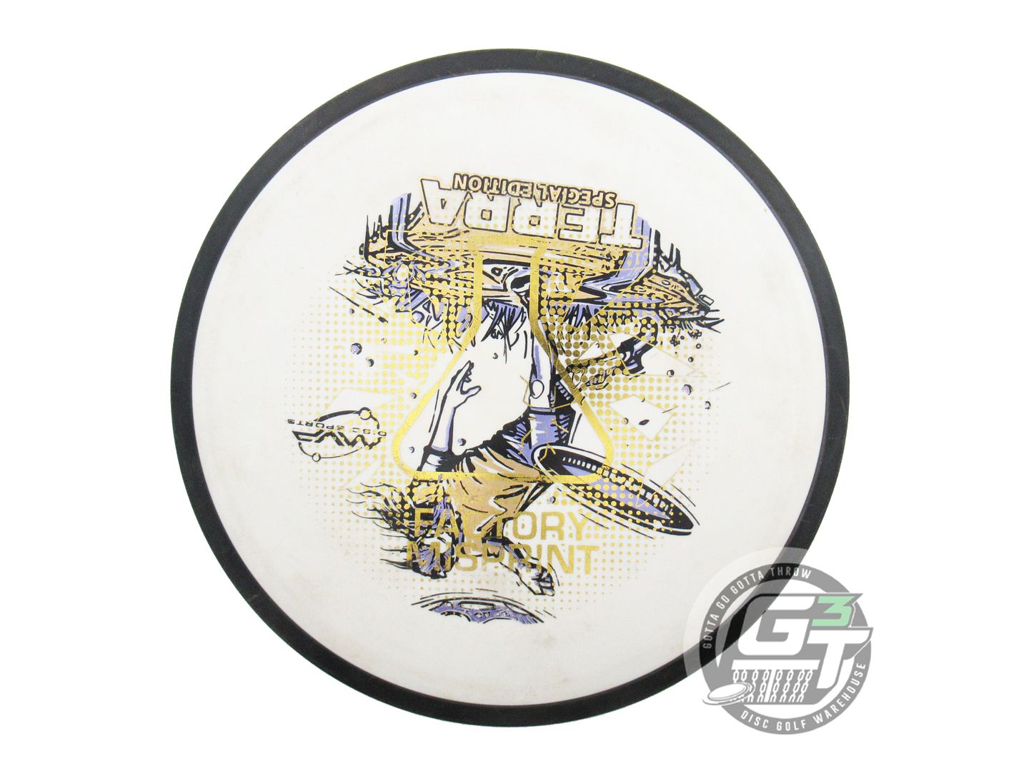 USED MVP Disc Sports X-OUT [SE] Electron Terra 174g White Fairway Driver Disc