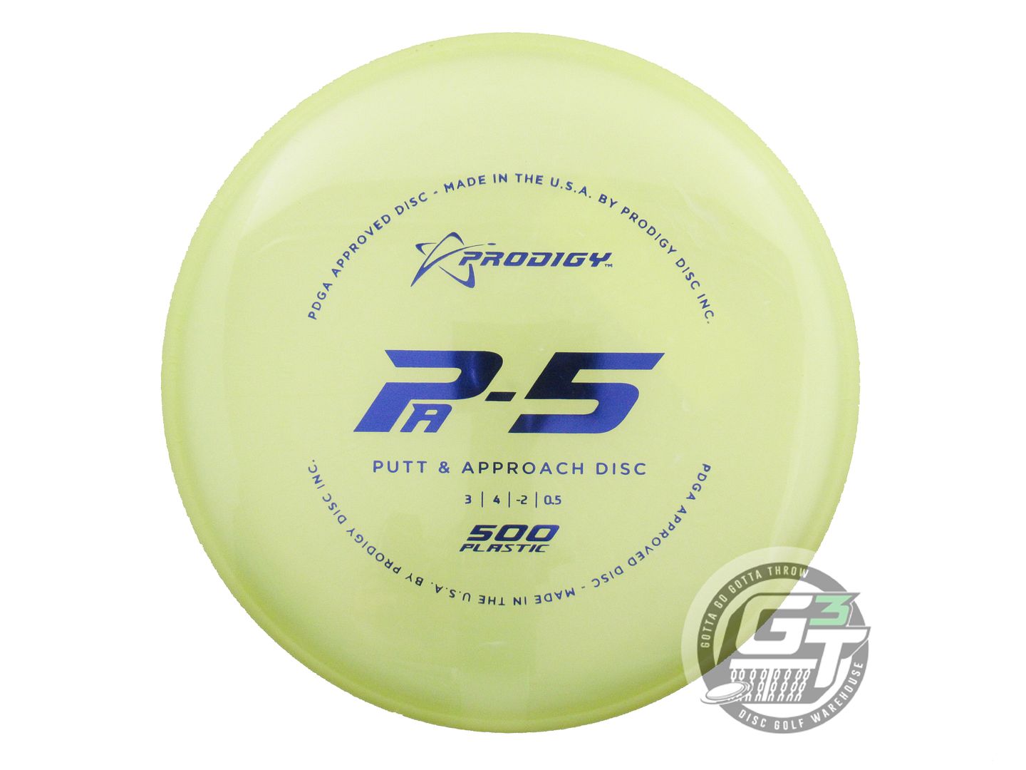 Prodigy 500 Series PA5 Putter Golf Disc (Individually Listed)