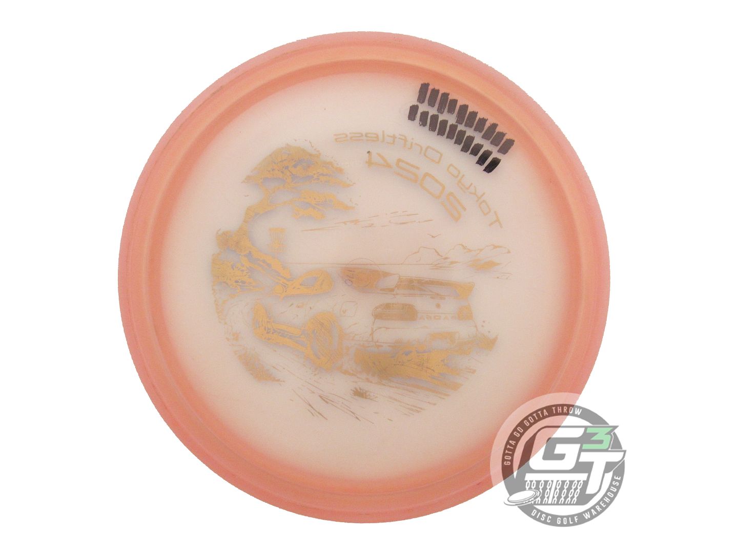 USED Kastaplast [TOKYO DRIFTLESS] K1 Berg 170g Lt. Pink Blue Foil Putter Disc