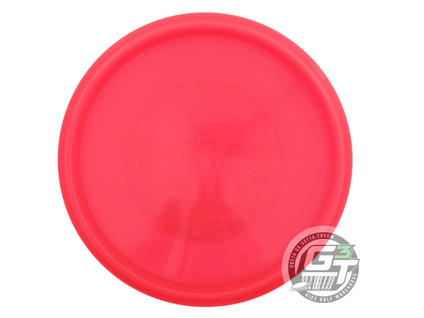 NOS Westside Discs VIP Warship 174g Red Blue Foil Midrange Golf Disc