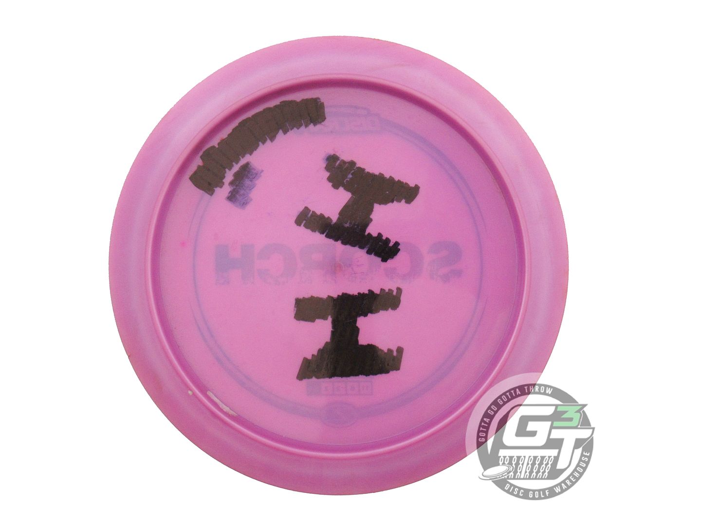 USED Discraft FIRST RUN Z Scorch 174g Lilac Blue Foil Distance Driver Golf Disc