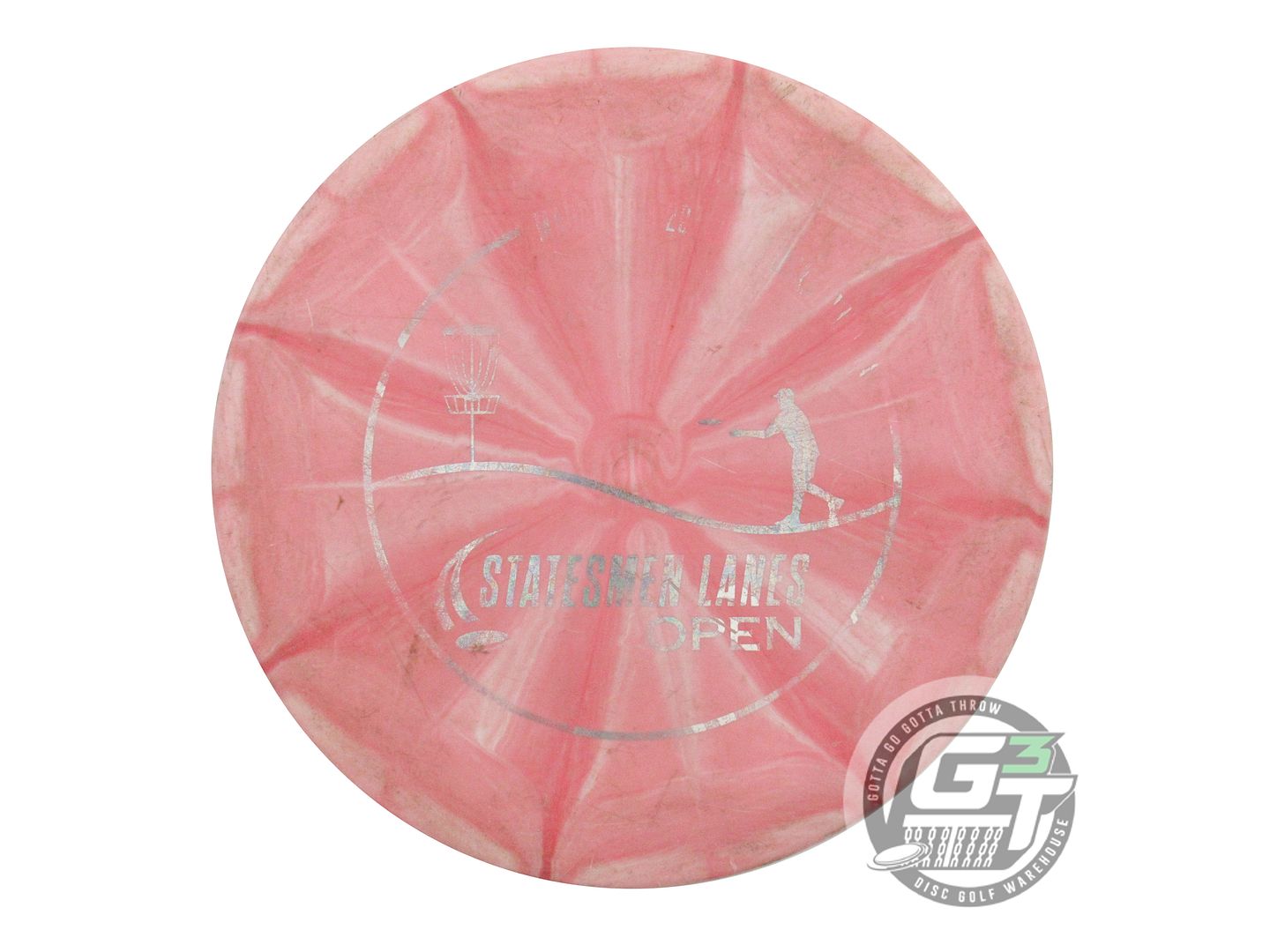 USED Westside Discs BT Hard Burst Harp 175g Pink Silver Foil Putter Golf Disc