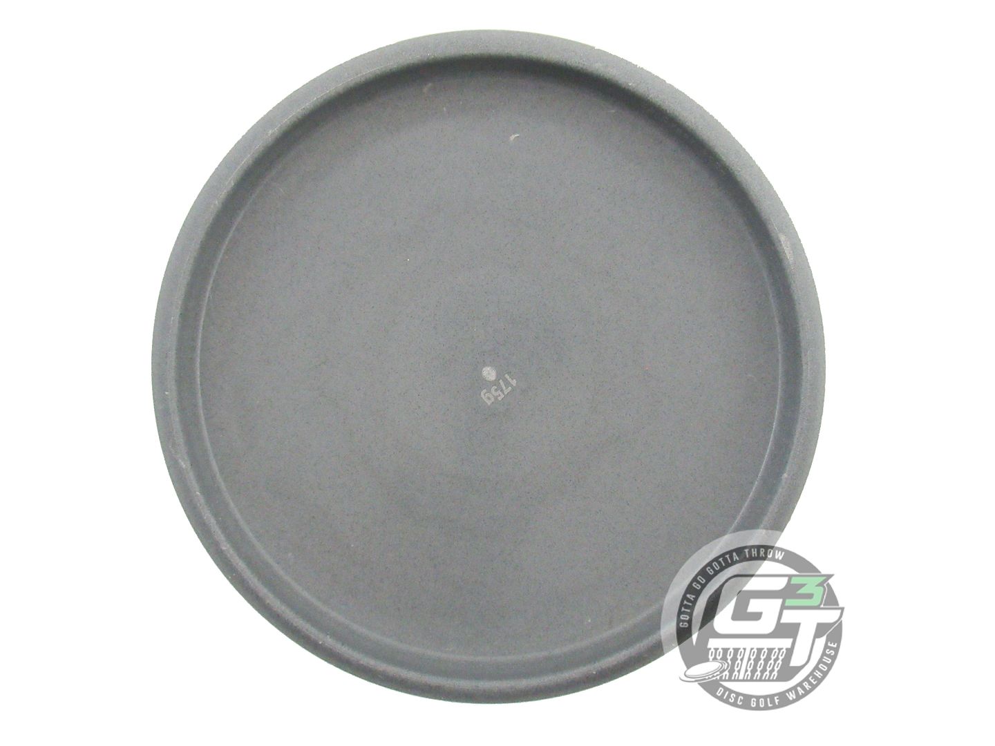 USED Discraft [LEDGESTONE] Glo Rubber Blend Luna 175g Gray A Putter Golf Disc