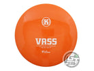 USED Kastaplast K1 Vass 172g Orange White Stamp Distance Driver Golf Disc
