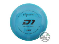 Prodigy 400 Series D1 Distance Driver Golf Disc (Individually Listed) - Gotta Go Gotta Throw