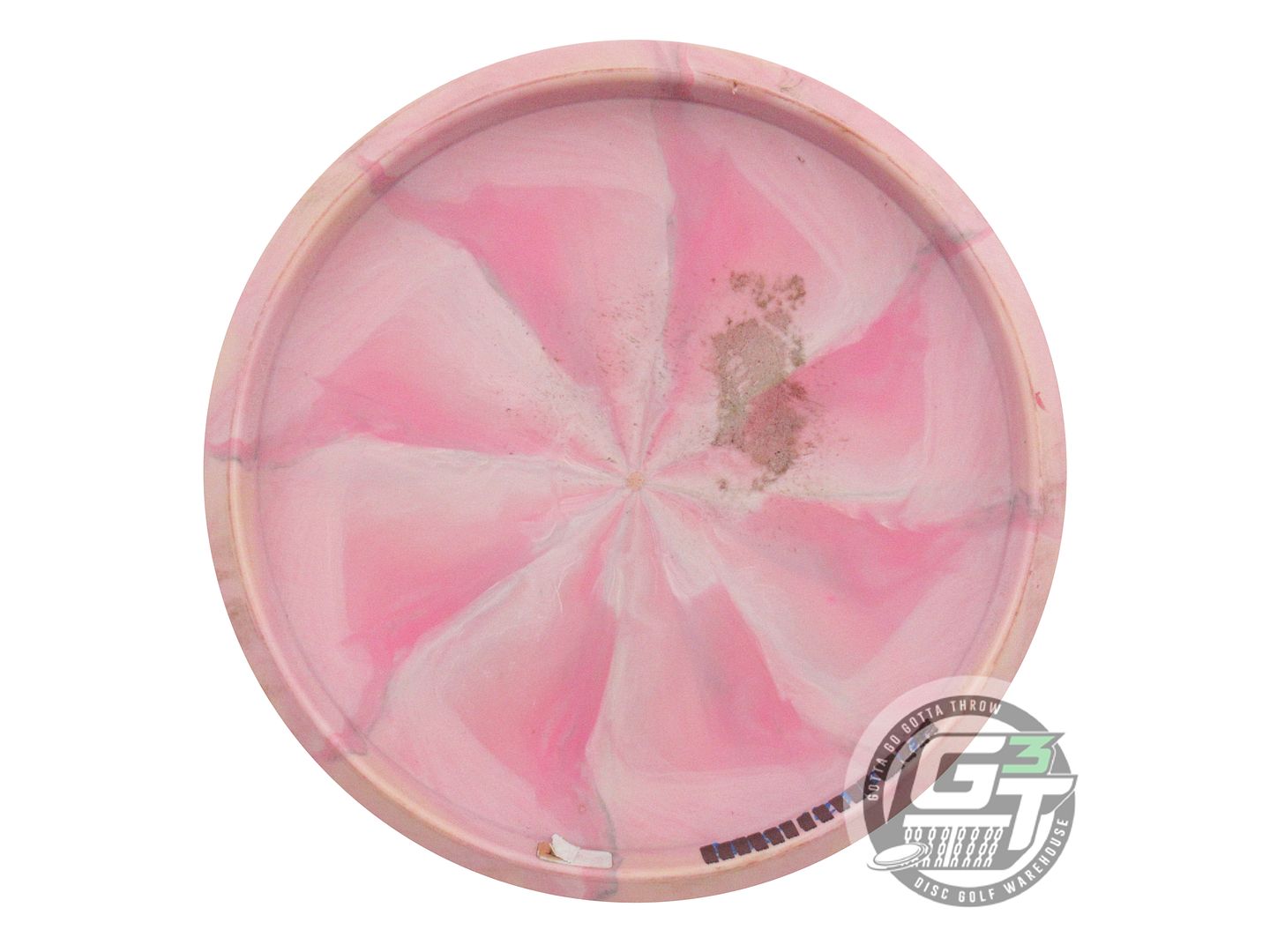 USED Discraft [LEDGESTONE] ESP Sol 174g Peach-Pink Prism Foil Midrange Golf Disc