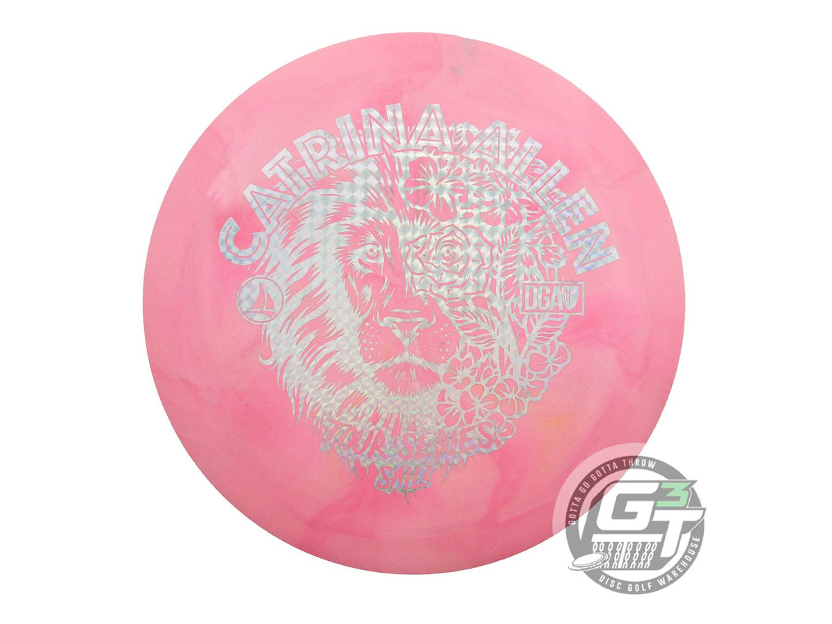 USED DGA [ALLEN] ProLine Sail 175g Pink Silver Prism Foil Distance Driver Disc