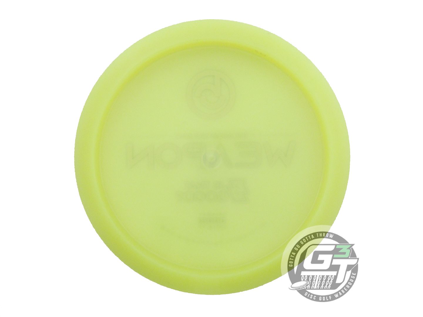 USED Birdie Disc Golf Supply Infinity Weapon 174g Yellow Fairway Driver Disc