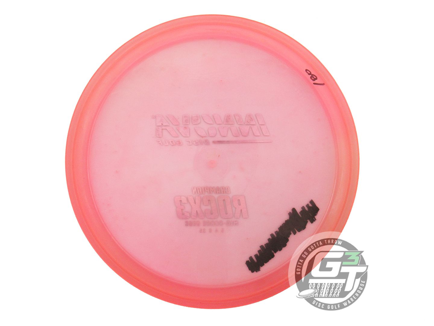 USED Innova Champion RocX3 180g Pink Cheetah Foil Midrange Golf Disc