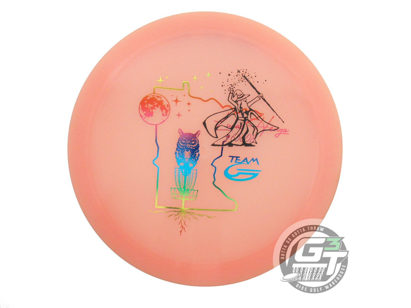 USED Gateway Hyper-Diamond Blade 173g Peach Rainbow Foil Fairway Driver Disc