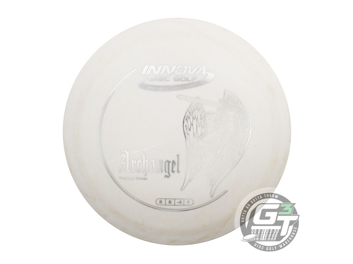 USED Innova DX Archangel 175g White Silver Foil Distance Driver Golf Disc