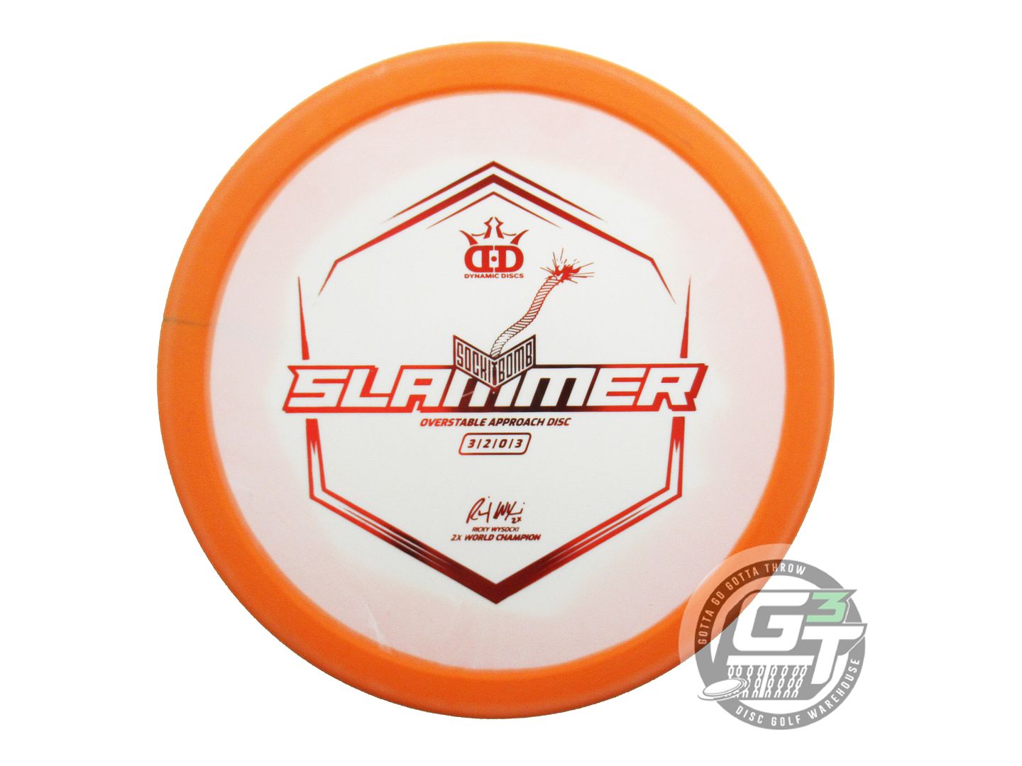 Dynamic Discs Limited Edition Ricky Wysocki Ignite Stamp V1 Supreme Classic Orbit Sockibomb Slammer Putter Golf Disc (Individually Listed)