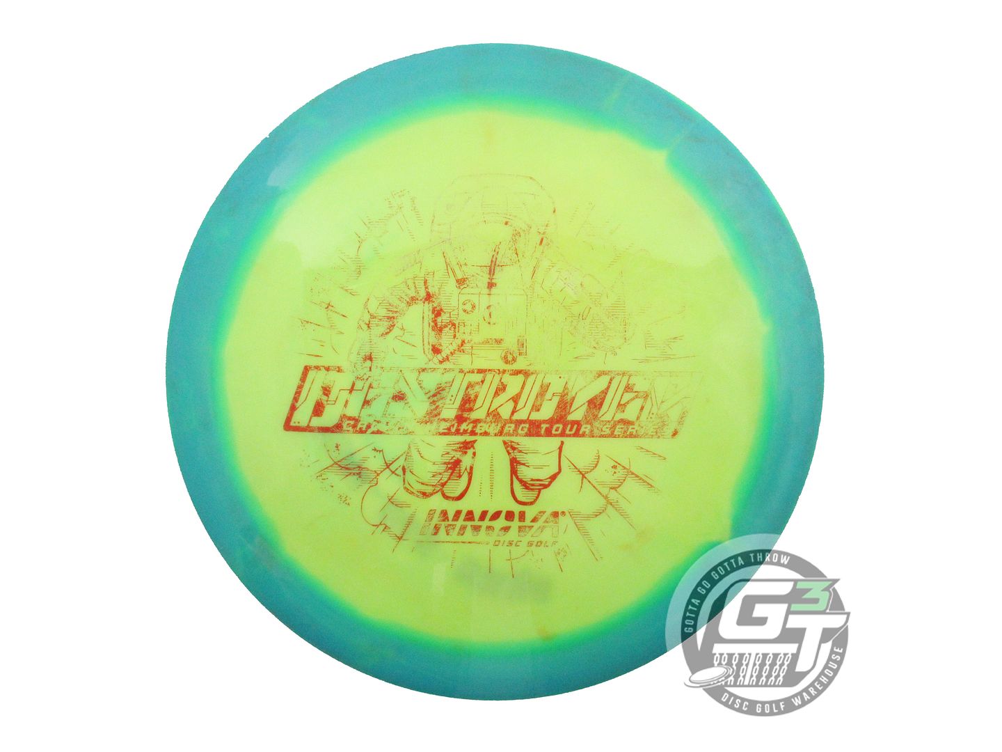 USED Innova [HEIMBURG] Halo Star Destroyer 172g Seafoam-Yellow Driver Golf Disc