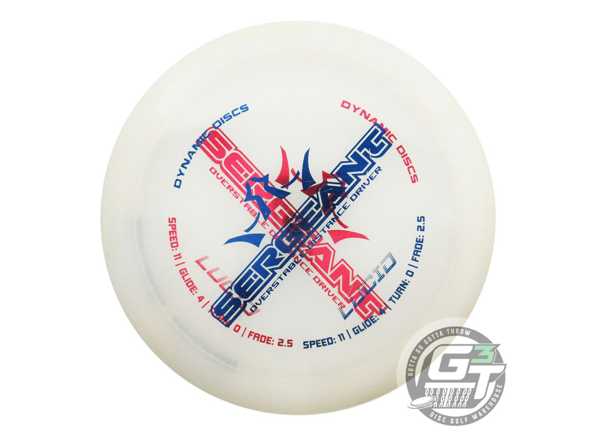 USED Dynamic Discs X-OUT Lucid Sergeant 171g White Driver Golf Disc