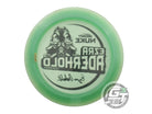 USED Discraft [ADERHOLD] Metallic Z Nuke 176g Green Black Stamp Driver Golf Disc