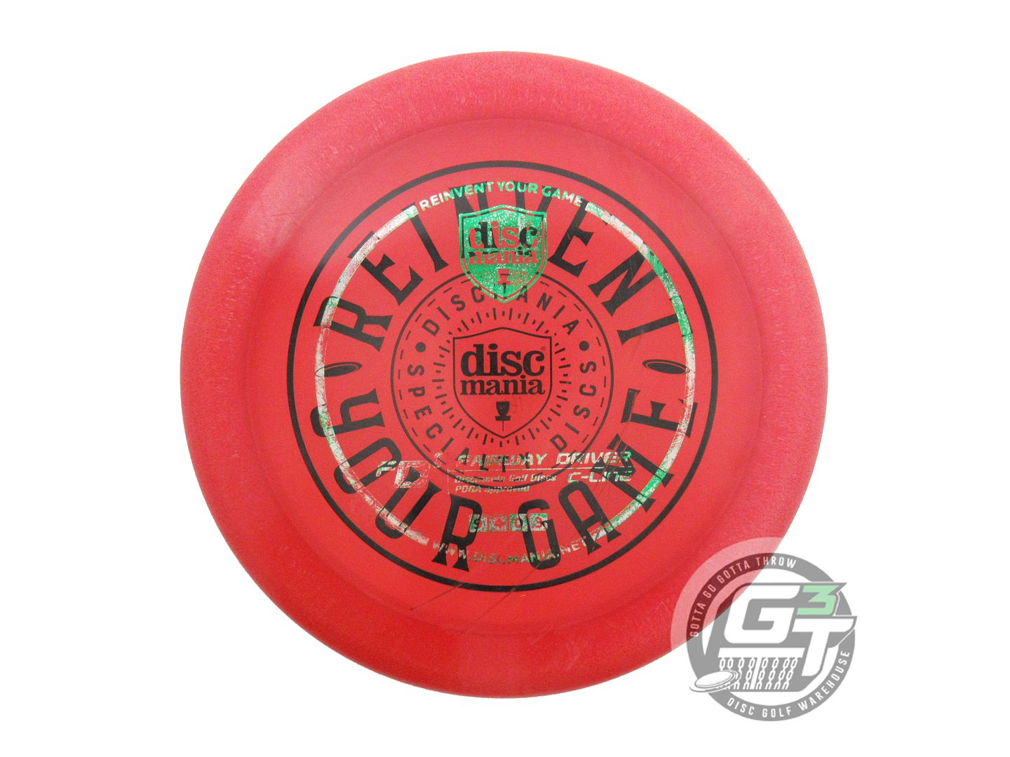 USED DiscMania X-OUT C-Line FD3 158g Red Fairway Driver Golf Disc