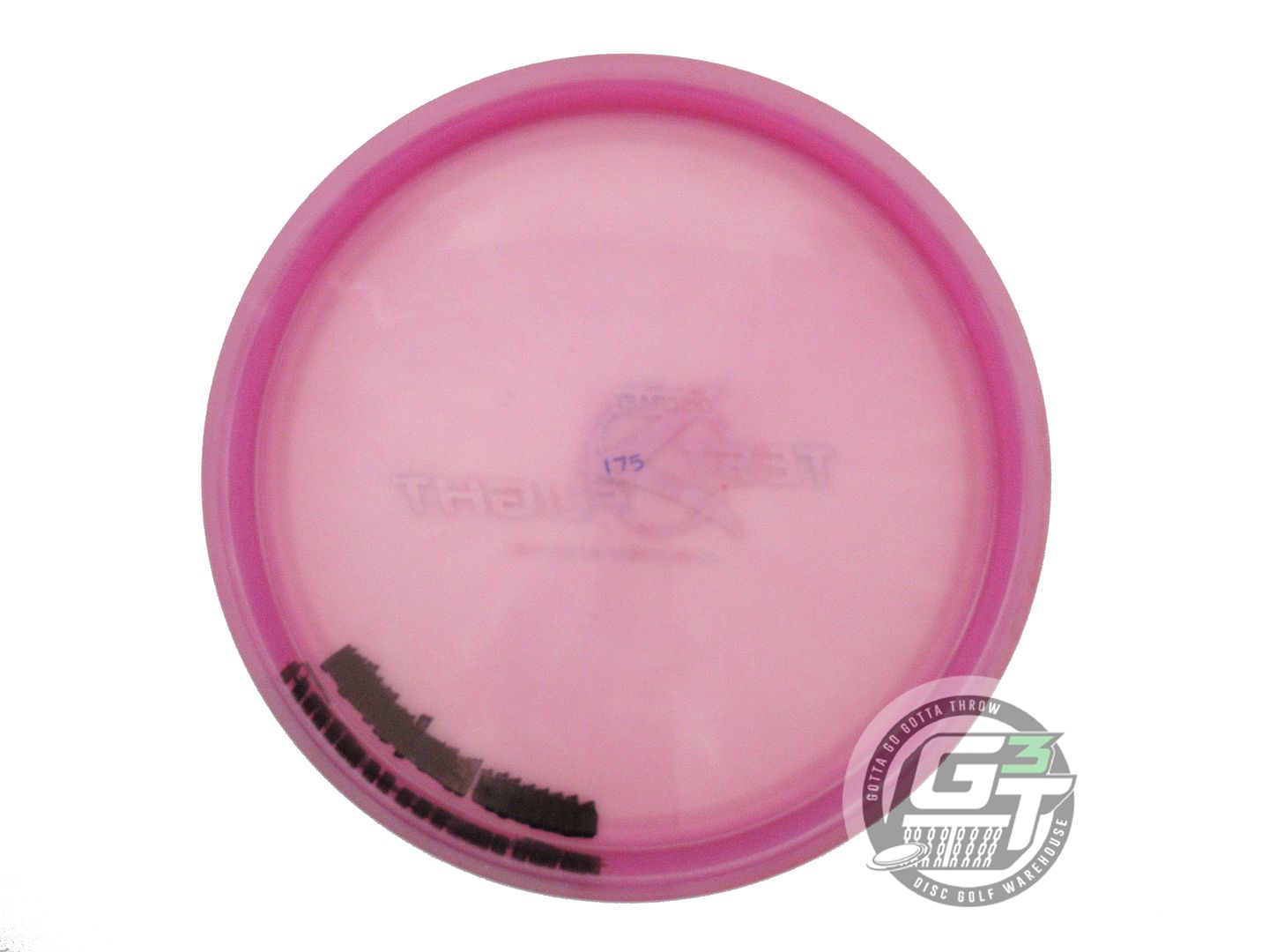 USED Discraft TEST FLIGHT 2 [Ringer GT Top] Zone GT 175g Pink Putter Golf Disc