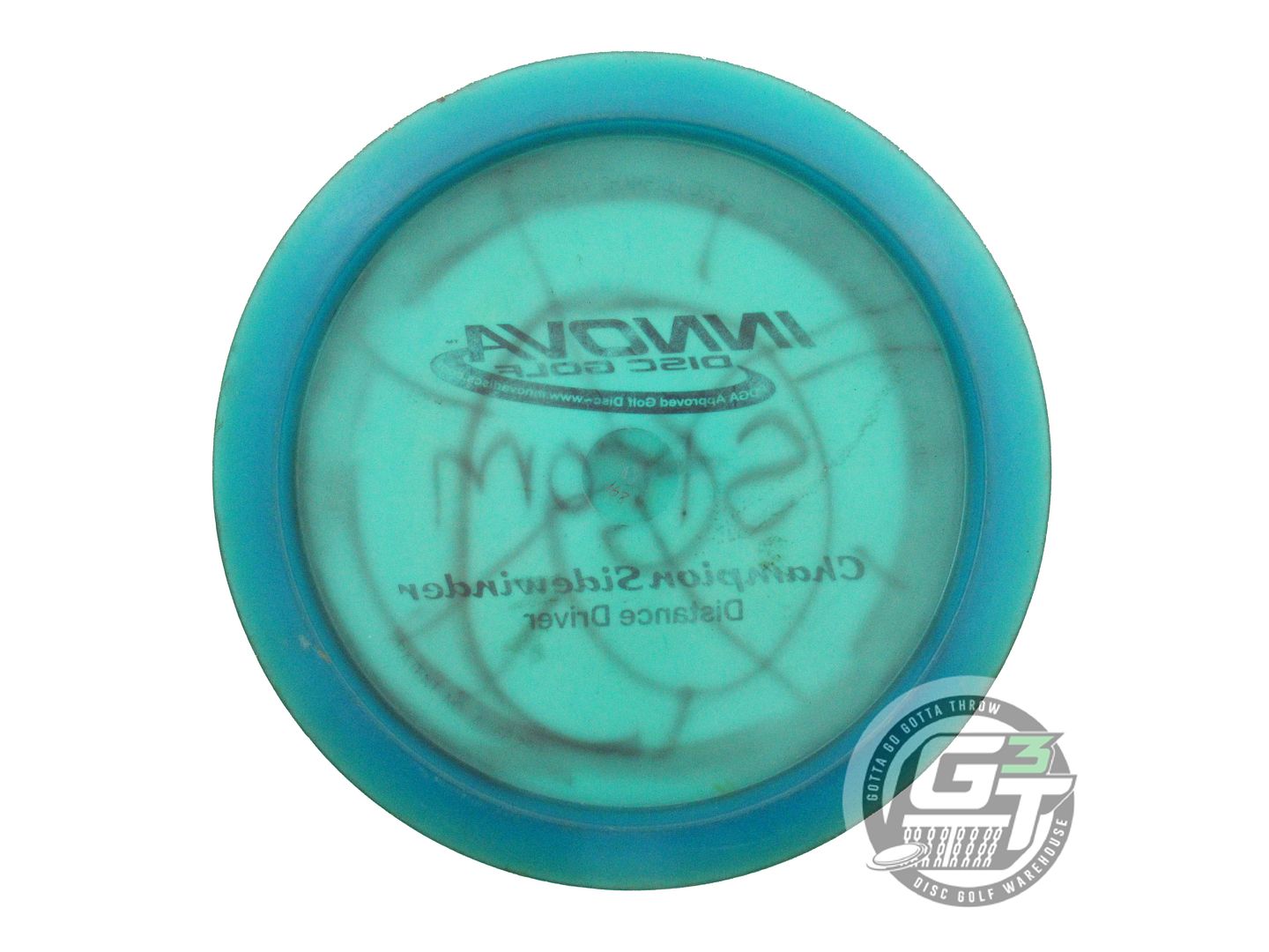 USED Innova Champion Sidewinder 168g Blue Black Stamp PFN Distance Driver Disc