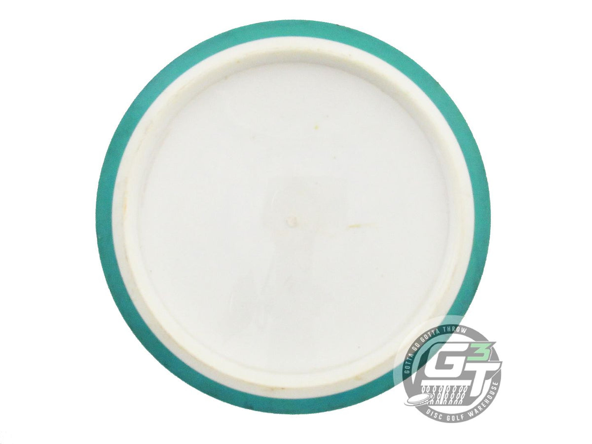 USED Axiom Discs Neutron Virus 166g White Green Rim Distance Driver Golf Disc