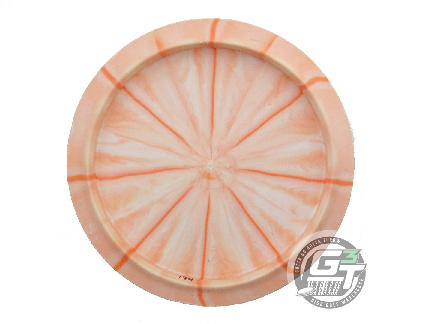 USED Dynamic Discs Prime Burst Escape 174g Peach Red Foil Fairway Driver Disc