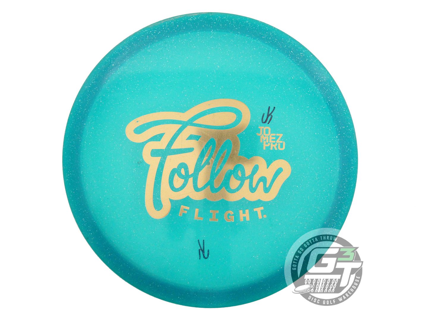 USED DiscMania [JOMEZ PRO] C-Line MD3 177g Teal Gold Foil Midrange Golf Disc