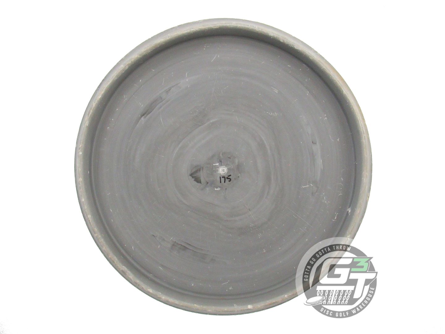 USED DiscMania EXO Hard Tactic 175g Gray Gold Foil Putter Golf Disc