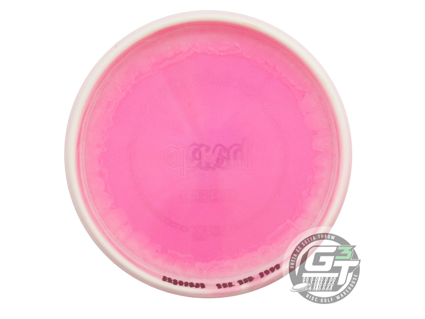 USED Westside Discs VIP Ice Orbit Harp 173g White-Pink Putter Golf Disc