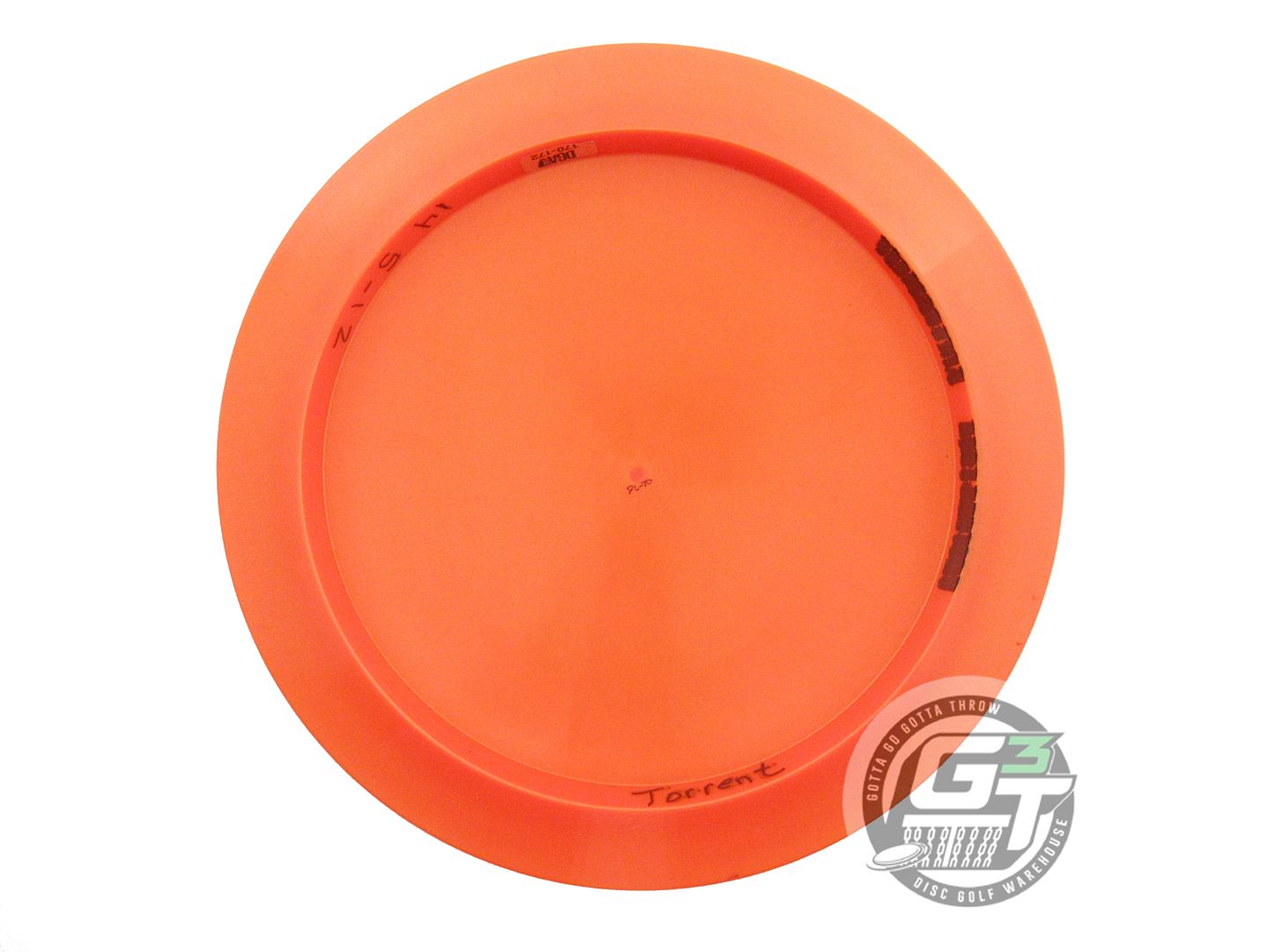 USED DGA ProLine Torrent 170-172g Orange Oil Slick Foil Distance Driver Disc