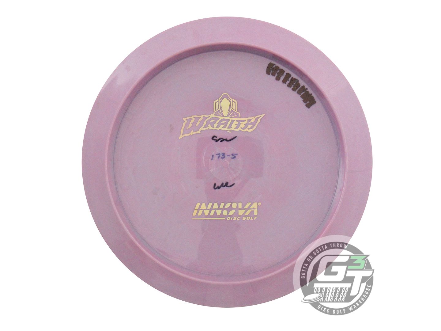 USED Innova Backstamp Star Wraith 174g Lilac Gold Holo Foil Distance Driver Disc