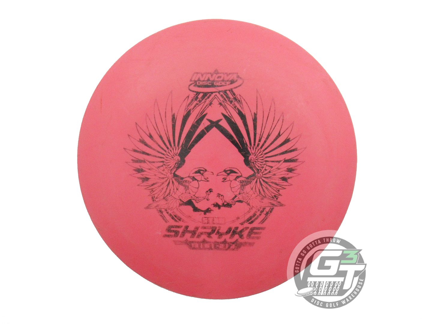 USED Innova Star Shryke 170g Pink Black Stamp Distance Driver Golf Disc