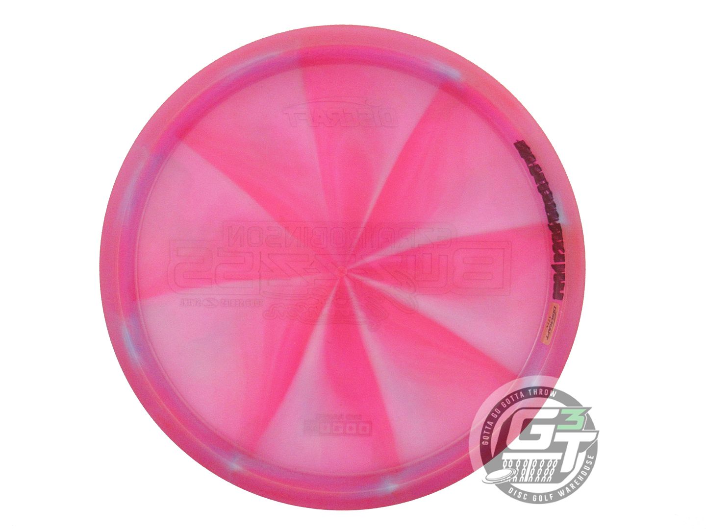 USED Discraft [ROBINSON] Z Swirl Buzzz SS 178g Pink Blue Foil PFN Midrange Disc
