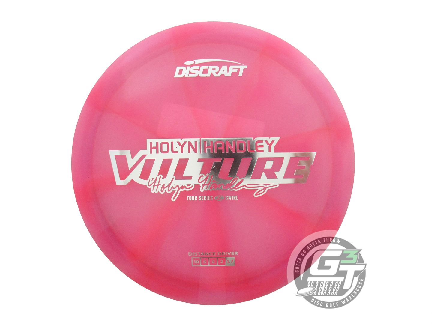 Discraft Limited Edition 2025 Tour Series Holyn Handley Swirl Elite Z Vulture Distance Driver Golf Disc (Individually Listed)