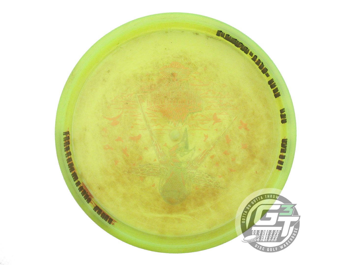 USED Thought Space Ethos Praxis 171g Yellow Putter Golf Disc