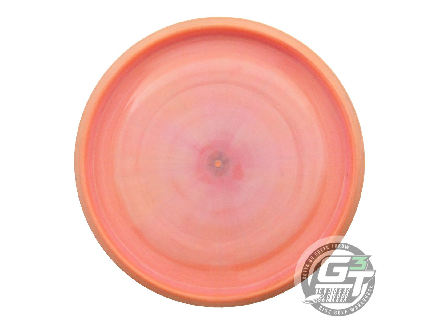 USED Discraft FIRST RUN ESP Zone GT 175g Peach White Stamp Putter Golf Disc