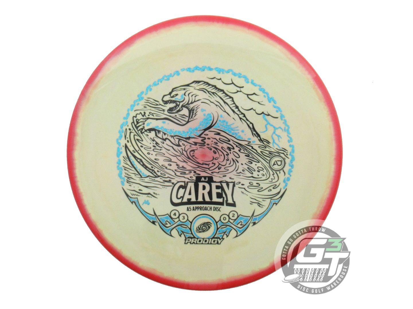 Prodigy Limited Edition 2025 Signature Series AJ Carey 750 Spectrum A5 Approach Midrange Golf Disc (Individually Listed)