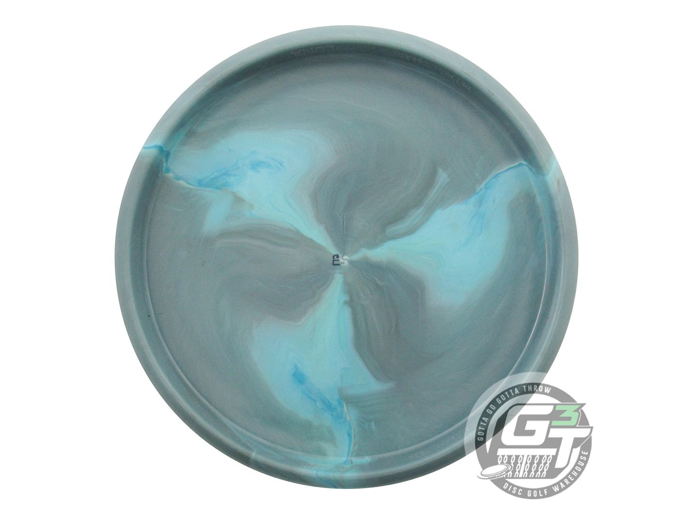 USED Discraft [McBETH] ESP Swirl Luna 172g Gray-Teal Putter Golf Disc