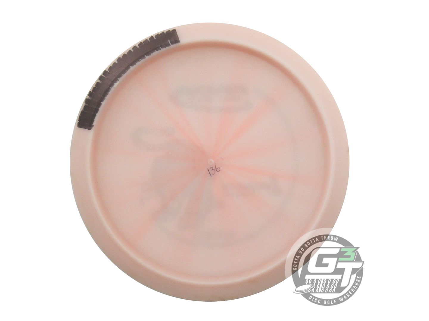 USED Innova DX Leopard 136g Lt. Pink Green Foil Fairway Driver Golf Disc