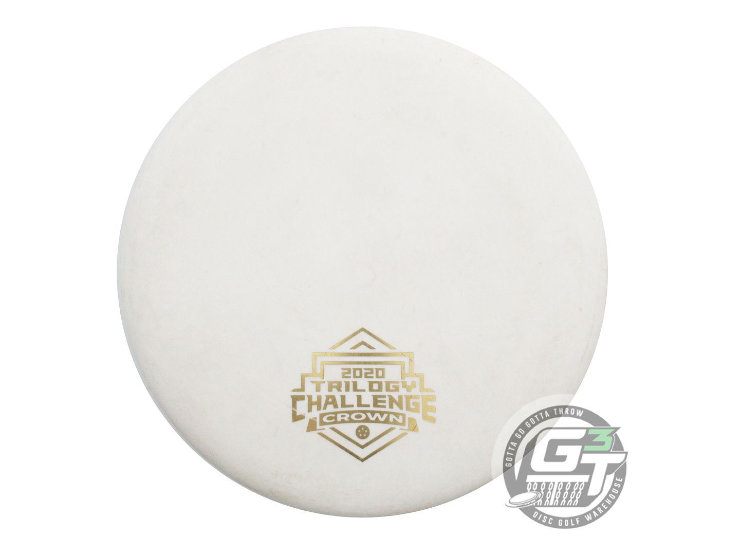 USED Westside Discs BT Medium Crown 176g White Gold Foil Putter Golf Disc