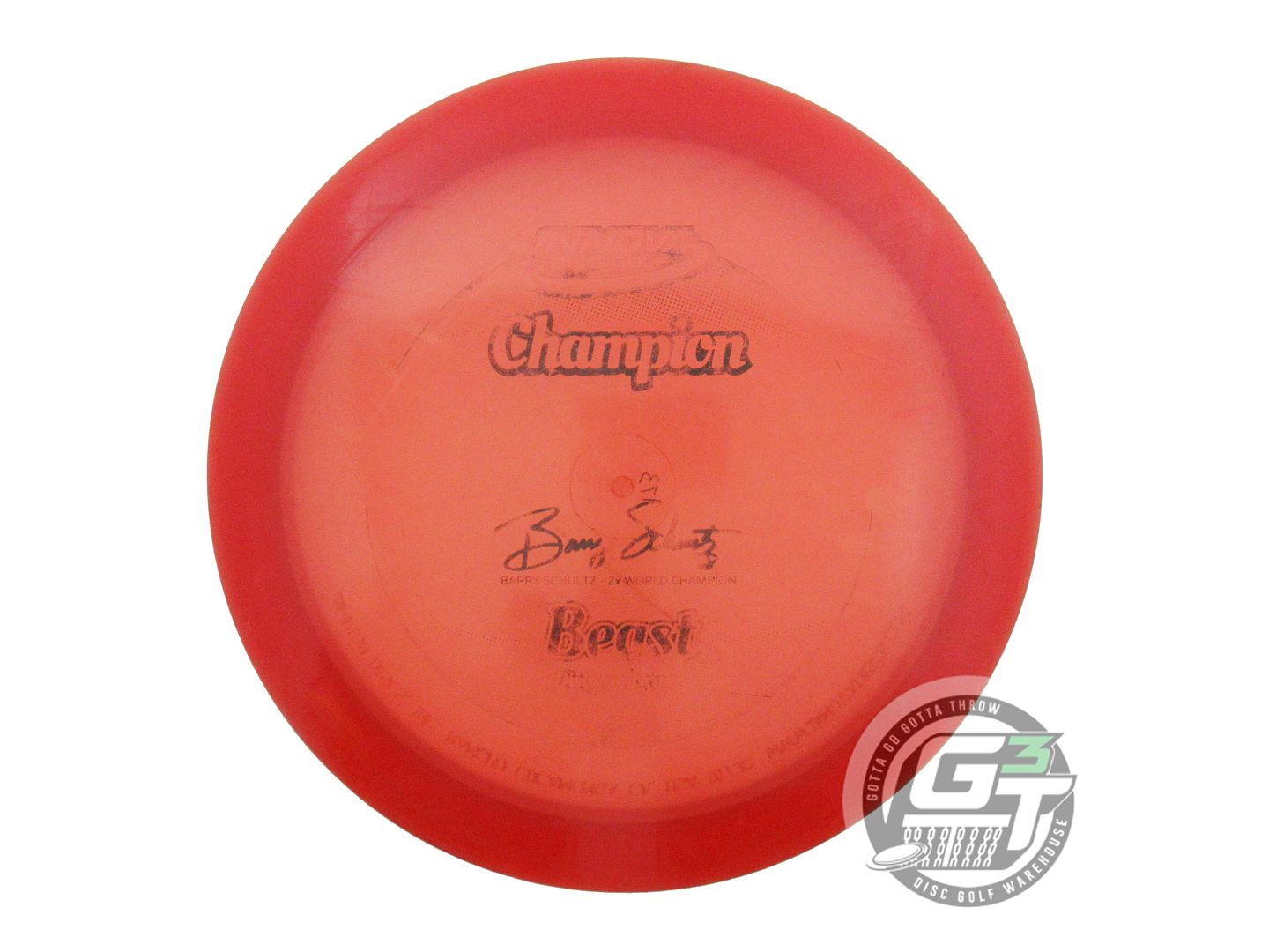 USED Innova Champion Beast 173g Red Black Stamp Distance Driver Golf Disc